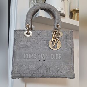 Medium Dior Gray Lady D-Lite